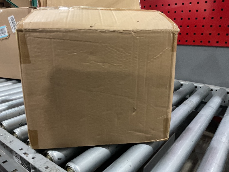 Photo 1 of **MISSING LID** Cabilock Wooden Storage Box with Lid and Wheels