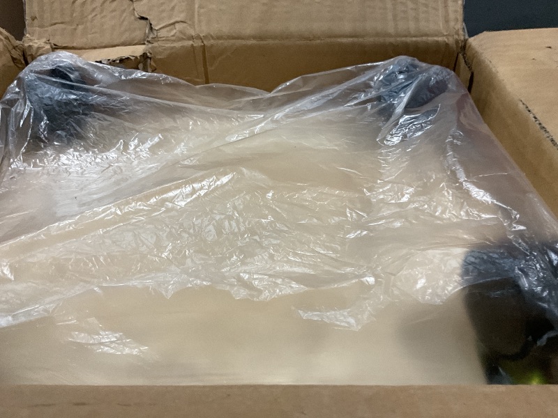 Photo 1 of **MISSING LID** Cabilock Wooden Storage Box with Lid and Wheels
