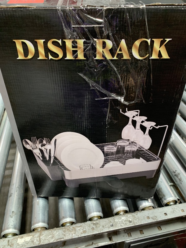 Photo 1 of
Extend Steel Plus Extendable Dish Rack Steel, Small to Large Dish Drainer with Wine Glass Hold