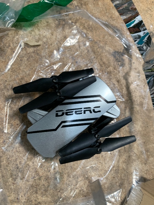 Photo 1 of **SEE NOTES***DEERC D20 Mini Drone for Kids with 1080P HD FPV Camera Remote Control Toys Gifts for Boys Girls with Altitude Hold, Headless Mode, One Key Start Speed Adjustment, 3D Flips 2 Batteries, Silver