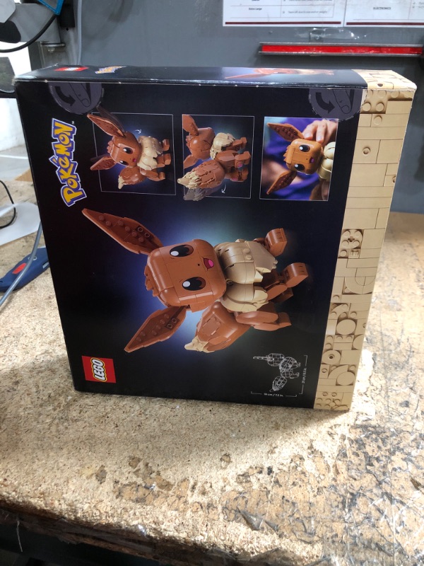 Photo 1 of ****FACTORY SEALED *****LEGO Pokémon Eevee - Collectible Building Set for Adults, Ages 18+ - Posable Pokémon Figure for Display - Desk, Bookshelf or Home Office Decor - Gift for Men & Women - 72151