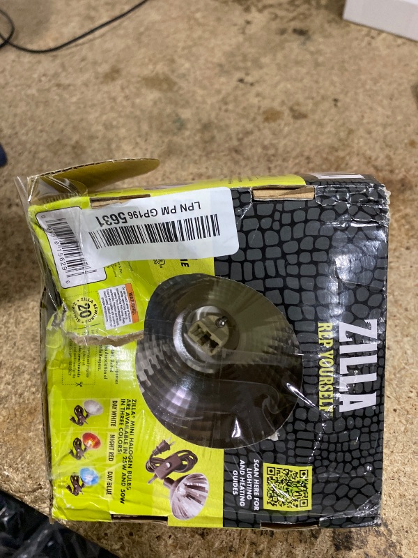 Photo 1 of (2 Pack) Zilla Reptile Habitat Lighting, Terrarium Heat Lamp Halogen Mini Dome