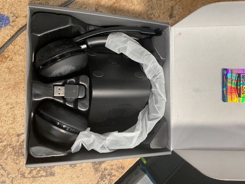 Photo 1 of (Upgraded Version) Wireless Headset, Bluetooth Headset with Noise Cancelling Microphone, Best Headphones with Mic Mute & USB Dongle for PC/Computer/Laptop/Cell Phones/Remote Work/Call Center