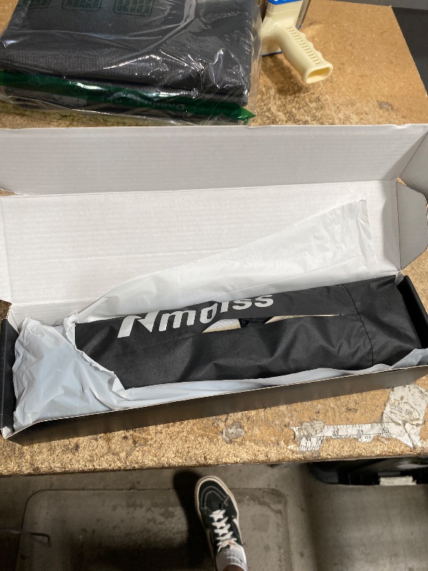 Photo 1 of [Upgraded] Nmoiss Windshield Sun Shade Umbrella For Truck- [Vinyl Coating Heat Shield] Protect Car from Sun Rays & Heat Damage Keep Cool and Protect Interior, Spring Structure Edge Large 61" L x 35" W