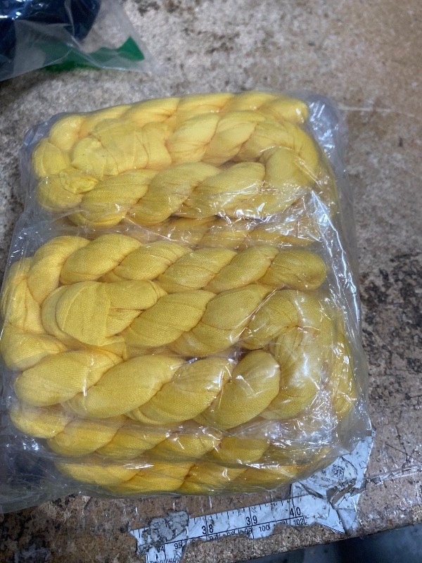 Photo 1 of 10 Pack Light Yellow Cheesecloth Table Runner 17x108 Inch Semi Sheer Boho Gauze Cheese Cloth Table Runners, for Wedding Bridal Shower Birthday Party Home Decor Garden Farmhouse