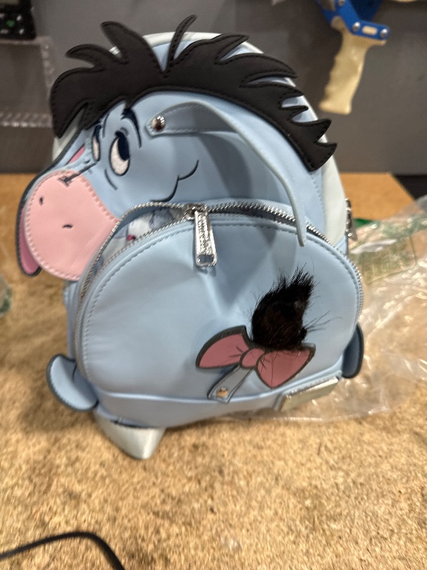 Photo 1 of ***SEE NOTES***Loungefly Disney Eeyore Cosplay Womens Double Strap Shoulder Bag Purse, One Size, Multi