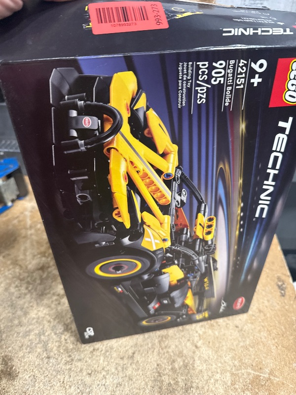View 2 of **************FOR SPARE BRICKS ONLY, MISSING BRICKS***************
LEGO Technic Bugatti Bolide Racing Car Building Set - Model and Race Engineering Toy for Back to School, Collectible Sports Car Construction Kit for Boys, Girls, and Teen Builders Ages 9+,