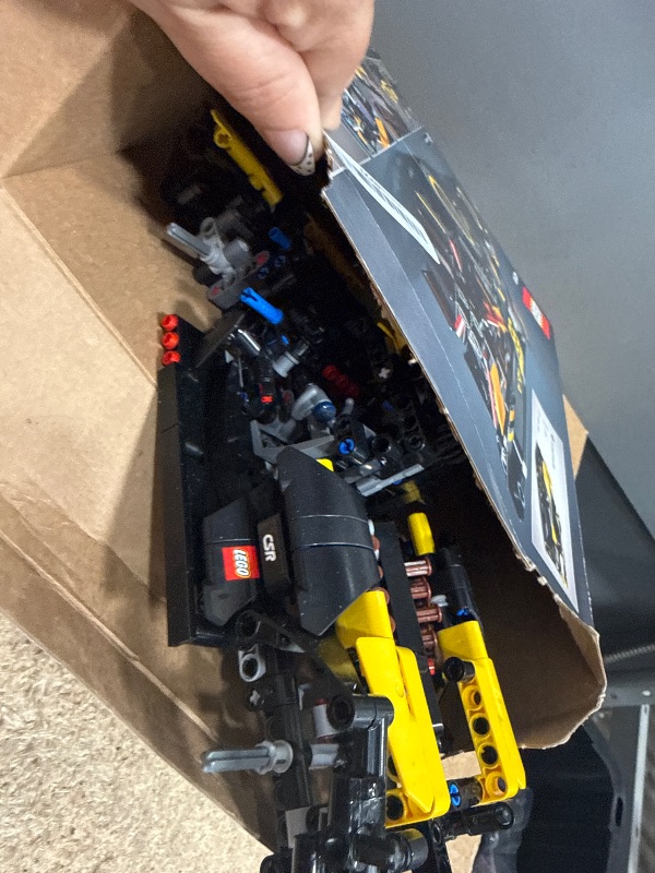 View 3 of **************FOR SPARE BRICKS ONLY, MISSING BRICKS***************
LEGO Technic Bugatti Bolide Racing Car Building Set - Model and Race Engineering Toy for Back to School, Collectible Sports Car Construction Kit for Boys, Girls, and Teen Builders Ages 9+,