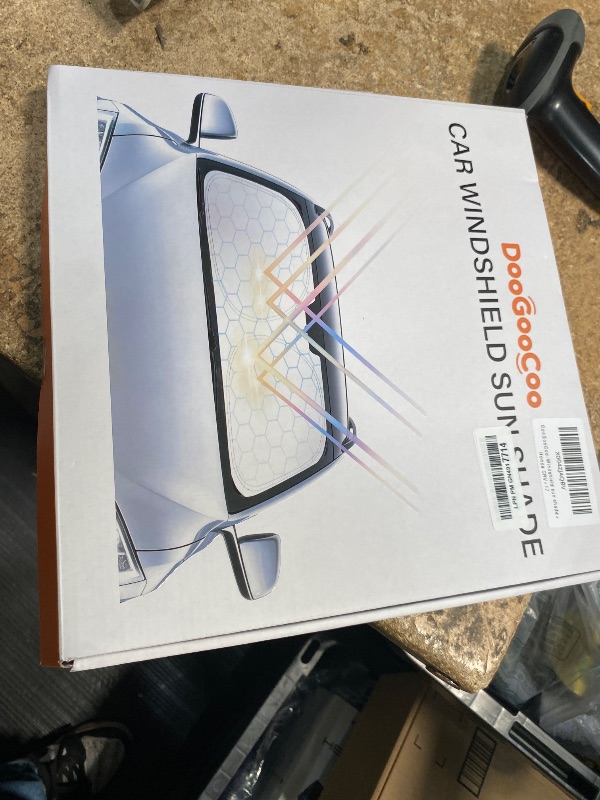 View 2 of [2026 Upgraded] DooGooCoo Windshield Sun Shade for Honda CRV 2017-2021 2022 [Cooling Ice-Crystal, 100% Sun Block ] Car Sun Shade Windshield for Honda CRV Sun Shade, Custom Fit for CR-V.