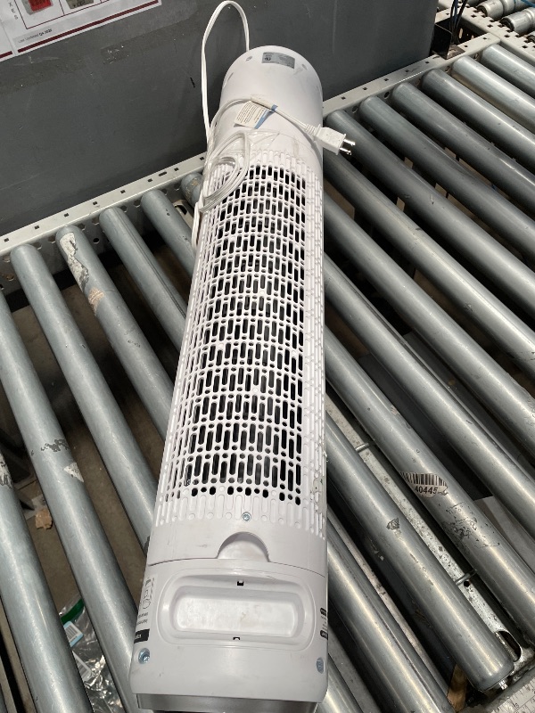 Photo 1 of ***MISSING PARTS***LEVOIT Tower Fan for Bedroom, 90° Oscillating Standing Fan with 28dB Quiet for Sleep, 28ft/s Velocity, 12H Timer, 5 Speeds 4 Modes, Remoter, Bladeless Room Fan for Home, Office, Indoor, 36 inch, White