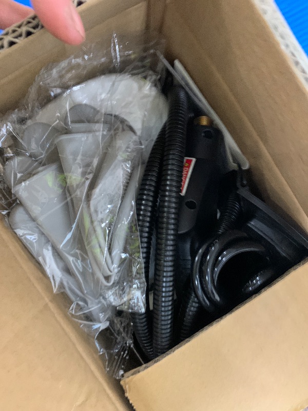Photo 1 of ***Parts Only*** Negom Steam Cleaner Handheld High Pressure, Portable High Power Steam Cleaner, Handheld Steam Cleaner Cleaning Grout With Large Water Tank & 18 Accessories For Car Floor White