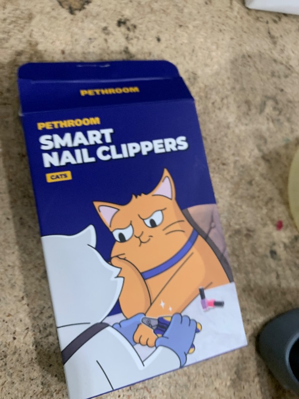 Photo 1 of [PETHROOM] Cat Nail Clipper Trimmer for Indoor Cats with Circular Cut Hole (2mm) | Premium Sturdy Stainless Steel Blade Cat Claw | Safe, Easy, Accurate, Quiet & Fast | Avoid Overcutting