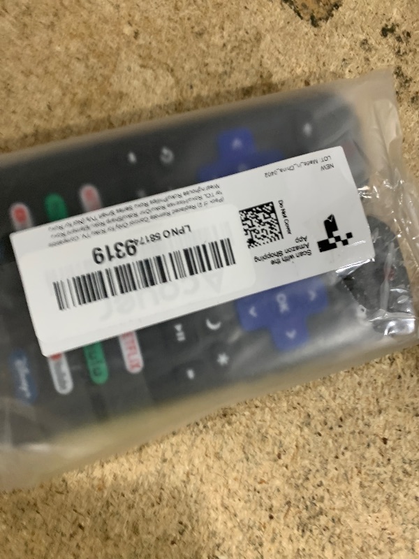 Photo 1 of (Pack of 2) Replacement Remote Control Only for Roku TV, Compatible for TCL Roku/Hisense Roku/Onn Roku/Sharp Roku/Element Roku/Westinghouse Roku/Philips Roku Smart TVs (Not for Roku Stick and Box)