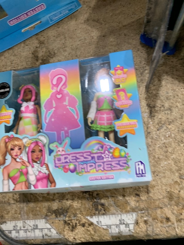 View 2 of **MISSING MYSTERY DOLL** Dress to Impress - Mystery Models- Small Dolls 3-Pack - Easter Edition - Series 3 - Includes Roblox DLC Code - Officially Licensed Collector Set
