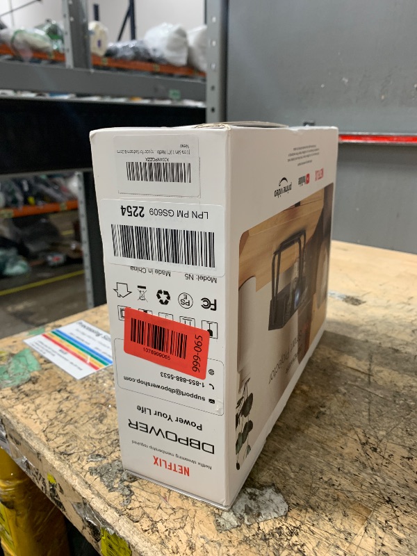 Photo 1 of [Ultra-Slim 1.97"| Auto Focus | Built-in Apps | 360° Stand] Smart Mini Projector with WiFi and Bluetooth, Compatible with Netflix, Youtube, Prime Video, DBPOWER N5 Portable Movie Projector for Bedroom