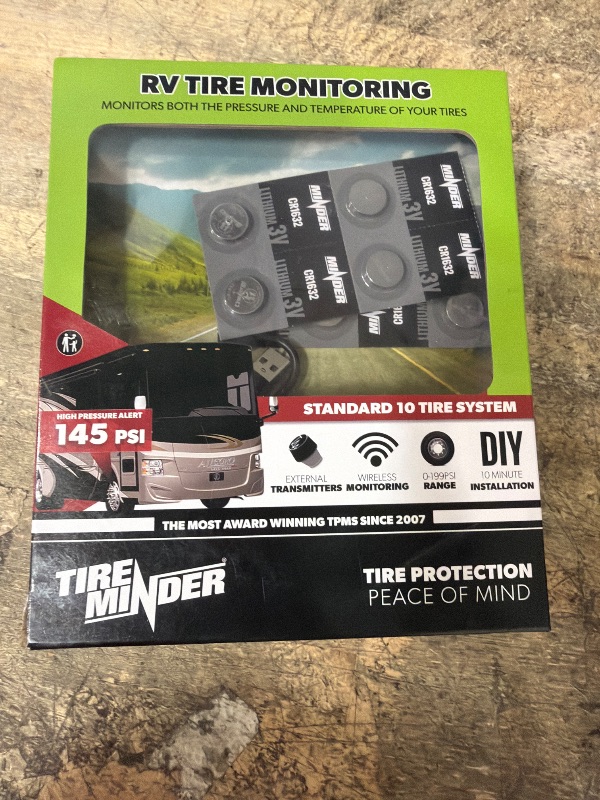 Photo 1 of ***HEAVILY USED****
TireMinder i10 RV TPMS with 10 Transmitters