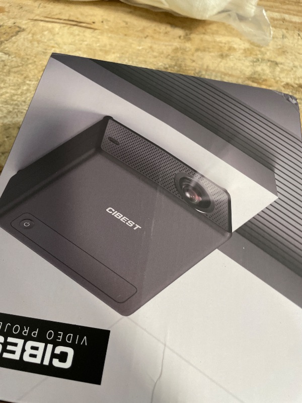 Photo 1 of (major usage) CiBest Mini Projector with WiFi and Bluetooth, Compatible with Netflix/YouTube/PrimeVideo, Electric Focus & Keystone, Short Throw Full HD 1080P Video Projector, Portable Outdoor/Indoor Use