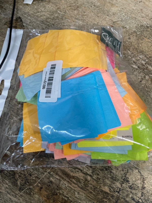 Photo 1 of (18 Pack) Pop Up Sticky Notes Refill,3x3 in Popup Notepads,Accordion Stickies Super Sticking Power,Office School Memo Note Pads Bright Colors,Post on Windows Doors,Recyclable,Easy to Write on