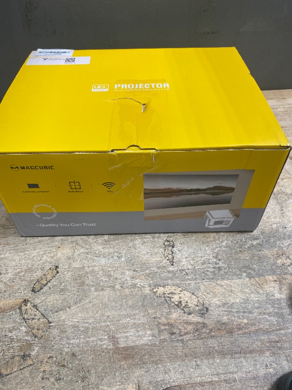 Photo 1 of [Android 14 & 800ANSI] Magcubic Mini Projector 4K 8K Support, Smart Projector Native 1080P with WiFi 6, Bluetooth 5.4, Auto Focus, Auto Keystone, 180° Rotation, Portable Projetor for Bedroom HY450Max