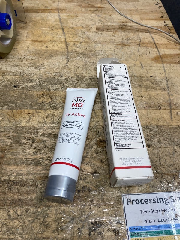 Photo 1 of *3/2026* EltaMD UV Sport Sunscreen Lotion, SPF 50 Body Sunscreen, Water and Sweat Resistant, Oil-Free, Zinc Oxide Formula, 8 oz Tube
