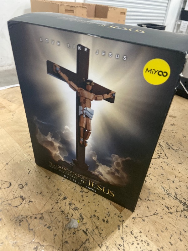 Photo 1 of **FACTORY SEALED** modopia Jesus Crucifixion Building Blocks Set, Religious Christian Toys Bible Story Model for Home Church Office Decor, Easter Birthday Gifts for Adults Teens 14+ (588PCS)