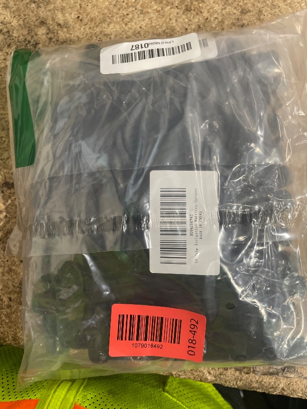 Photo 1 of  Leak-Proof Drip Irrigation Emitters Sprayers for 1/4" Tubing, with Lock Barbed Adjustable 360 Degree Water Flow Drippers Sprayer for Garden Watering System. (50pcs-360 Degree Sprayer)