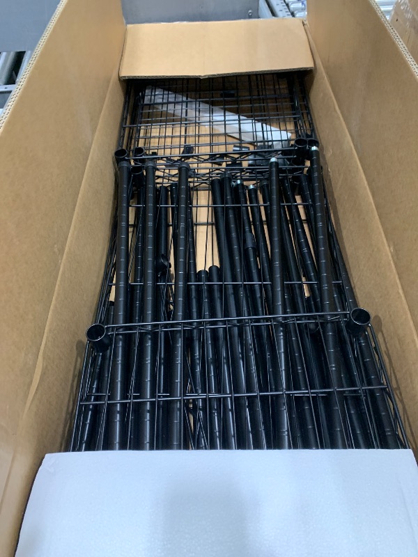 View 3 of **PARTS ONLY** ULIFHOME H50C Clothes Rack with Cover, Large Covered Clothing Rack, Black