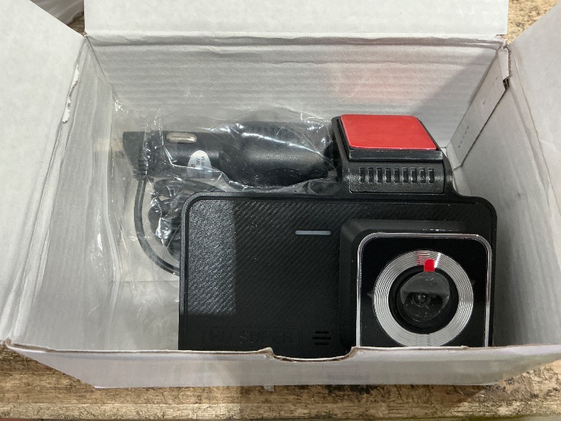 View 3 of 1080p HD 4-Inch Dashcam with Night Visibility, 170° Wide Angle, 24-Hour Recording, G-Sensor, Parking Monitoring, Loop Recording, Motion Detection
