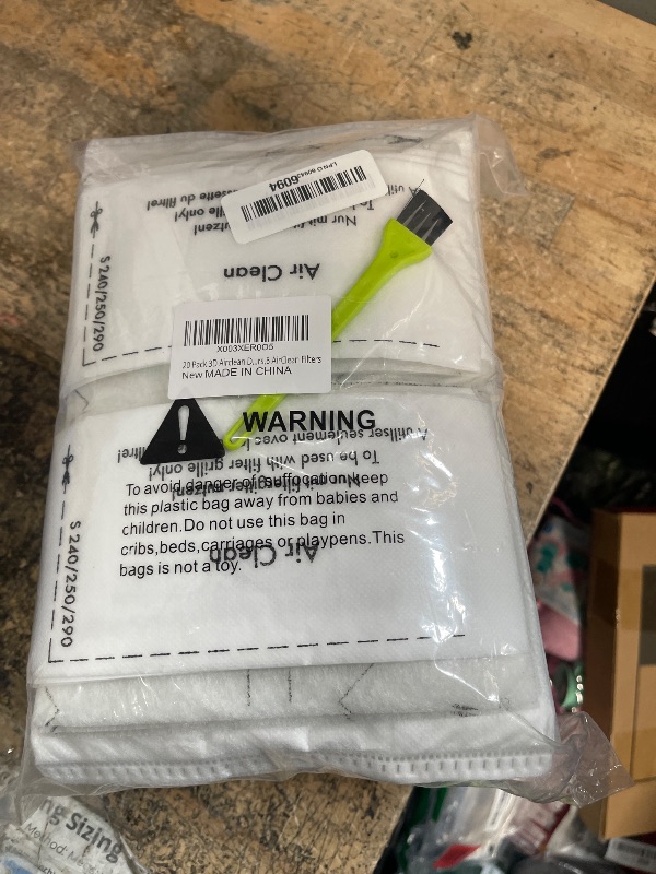 View 2 of 20 Pack 3D Airclean Vacuum Bags, Replacement for Miele AirClean 3D Efficiency Dust Bag,Miele Classic C1 Complete C1 C2 C3 S227 S240 S270 S400 S400i-S456i S2 S5 S8 Series Vacuum 6 sets AirClean Filters