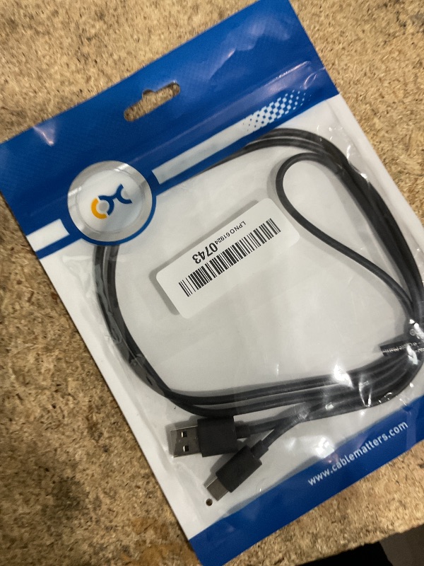 View 2 of [USB-IF Certified] Cable Matters 10Gbps Gen 2 USB C Cable, 3.3ft/1m, Black