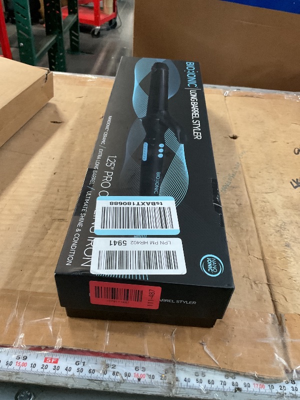 View 4 of ***Bio Ionic Long Barrel Curling Iron, Moisture Heat Technology & NanoIonic MX