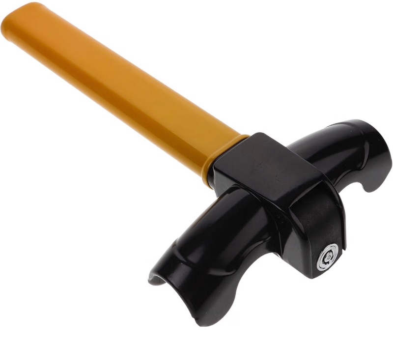 View 2 of
T-Shaped Iron Steering Wheel Lock Anti- Device for Suvs Yellow