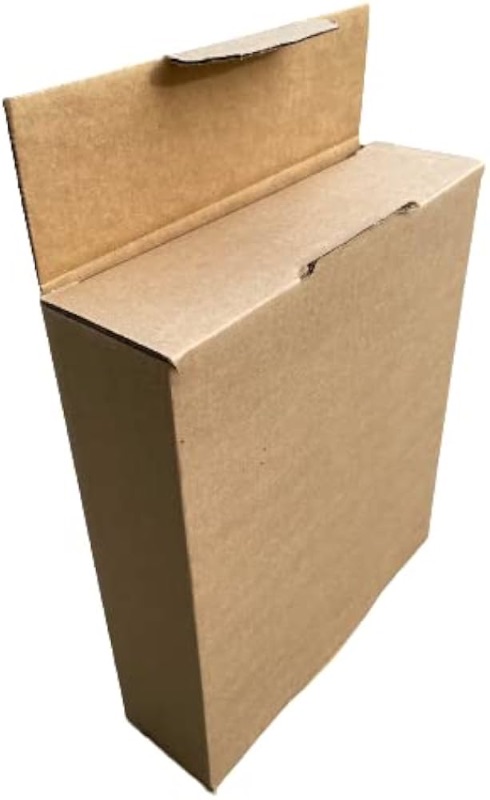 View 2 of 12x10x3 Inches Shipping Boxes Pack of 25, Small Corrugated Cardboard Box for Mailing Packing Literature Mailer (12"L x 10"W x 3"H)