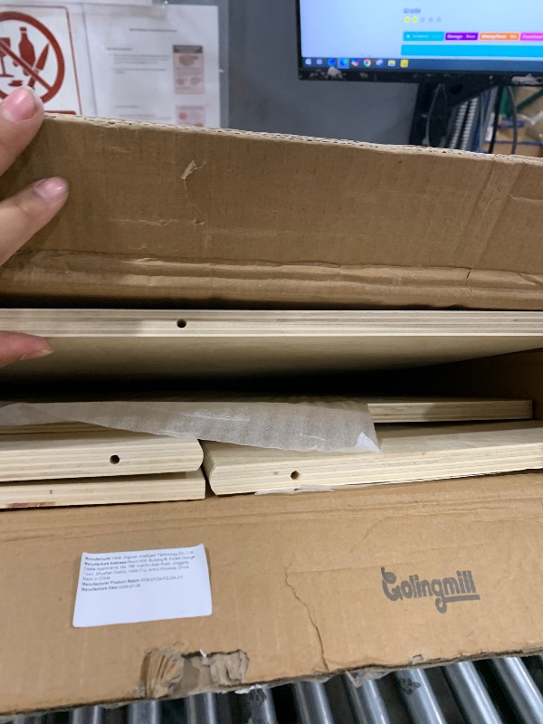 View 2 of **Parts Only** Colingmill Wall Cubbies 10 Section Wall Mount Storage Organizer