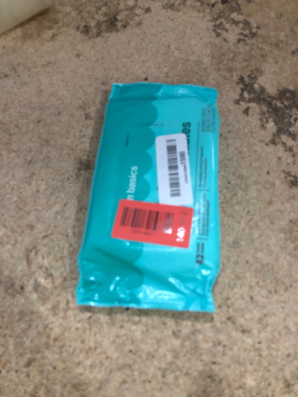 View 2 of *only 1 package* Amazon Basics Flushable Adult Toilet Wipes, Fragrance-Free, 126 Count