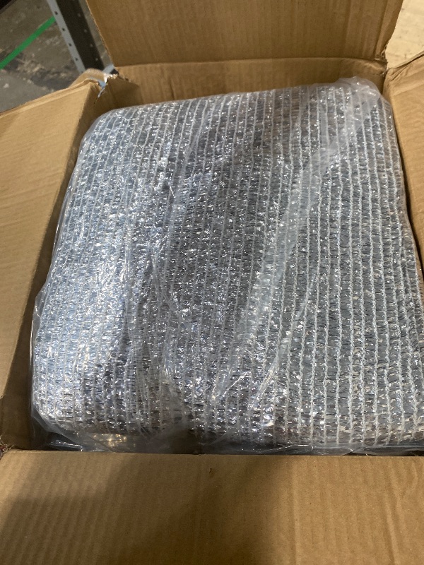 Photo 1 of 10' x 20' 70% Reflective Aluminet Shade Cloth - Durable Sun Protective Shade Covers with Grommets Providing UV Protection and Cooling for RV Camping Chicken Coop Garden Greenhouse Pickup Trunk