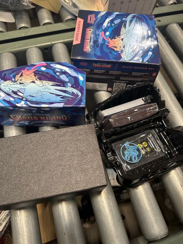 Photo 1 of ** SEE NOTES ** Pokémon TCG: Mega Evolution—Chaos Rising Elite Trainer Box