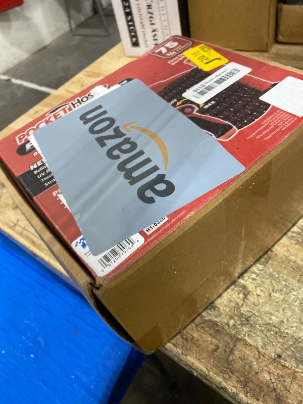 Photo 1 of **FACTORY SEALED** Pocket Hose Ballistic 75 FT Expandable Garden Hose w/Pocket Pivot Swivel Connector, Anti-Burst Sleeve Reinforced with Bulletproof Fiber, Lightweight, No-Kink, Compact, UV-Protected, AS SEEN ON TV
