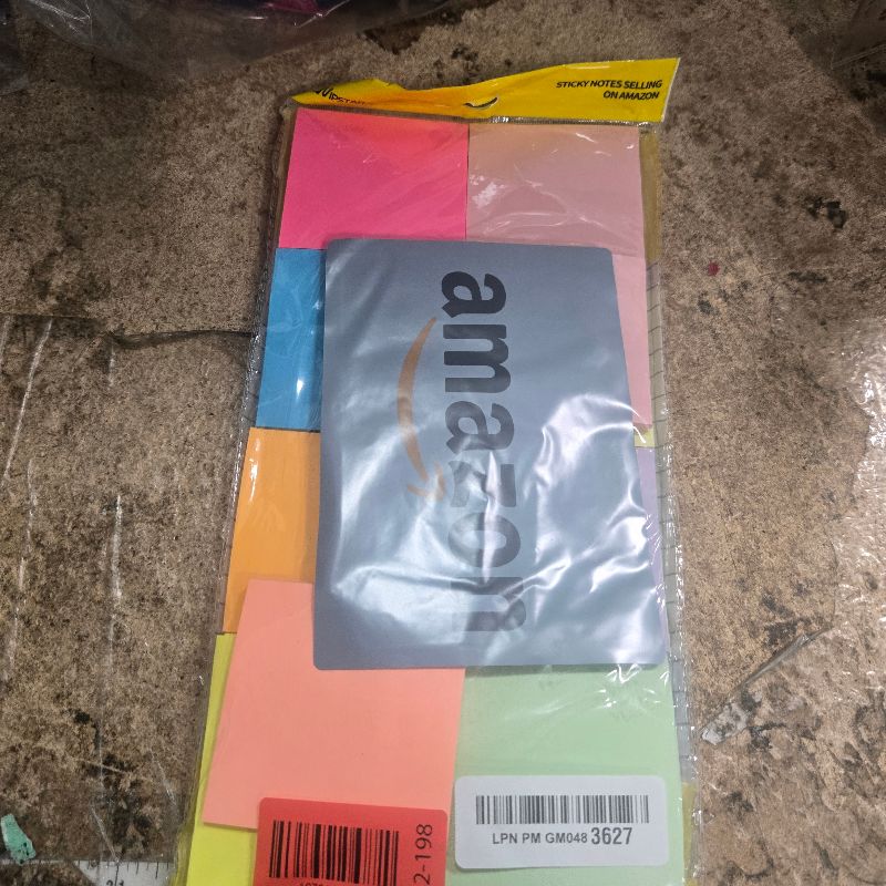 Photo 1 of (24 Pads) Sticky Notes 3x3 in Post, 12 Bright Colors Self-Stick Note Pads it, Strong Adhesive, Easy to Post for Home, Office, Notebook