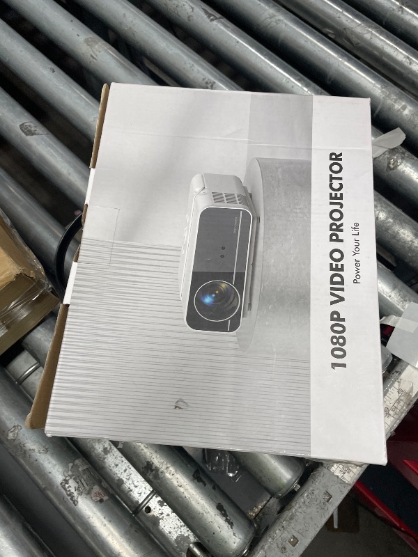 Photo 1 of [Auto Focus/Keystone] DBPOWER Projector 4K with 5G WiFi and Bluetooth, FHD Native 1080P Outdoor Movie Projector with 4P4D/PPT/Zoom, Mini Home Projector Compatible w iOS/Android/HDMI/TV Stick