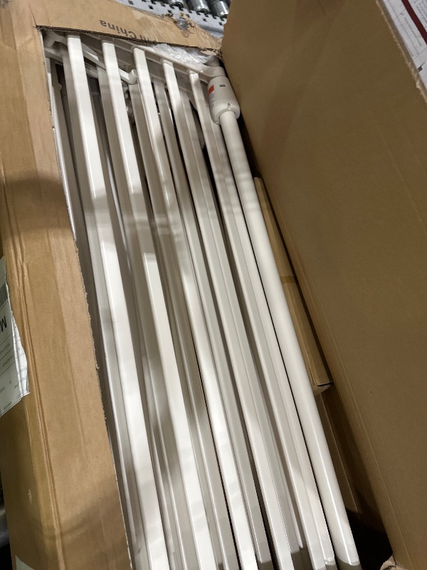 Photo 1 of ***FOR PARTS***

Sprouterie Extra Tall Cate Gate for Doorway: Pressure Mount 74.8"-90.5" Tall Cat Gate for Pets in Extra 30.3"-47.2" Width No Wall Drilling No Toddler for Indoor Stairs Hallway Room Safety Barrier