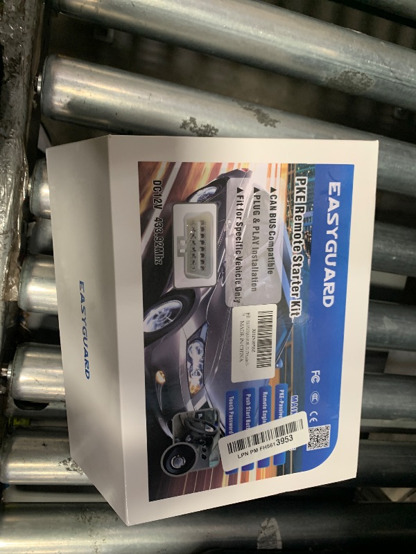 Photo 1 of ** missing parts **EASYGUARD EC002PP-T2-A0610 Remote Starter PKE Passive keyless Entry Push Start Button Fit for Key Start Gas Engine Toyota Highlander 09-14/ Camry 06-17/ reiz 06-11 & 13-17/ Tundra 10-19
