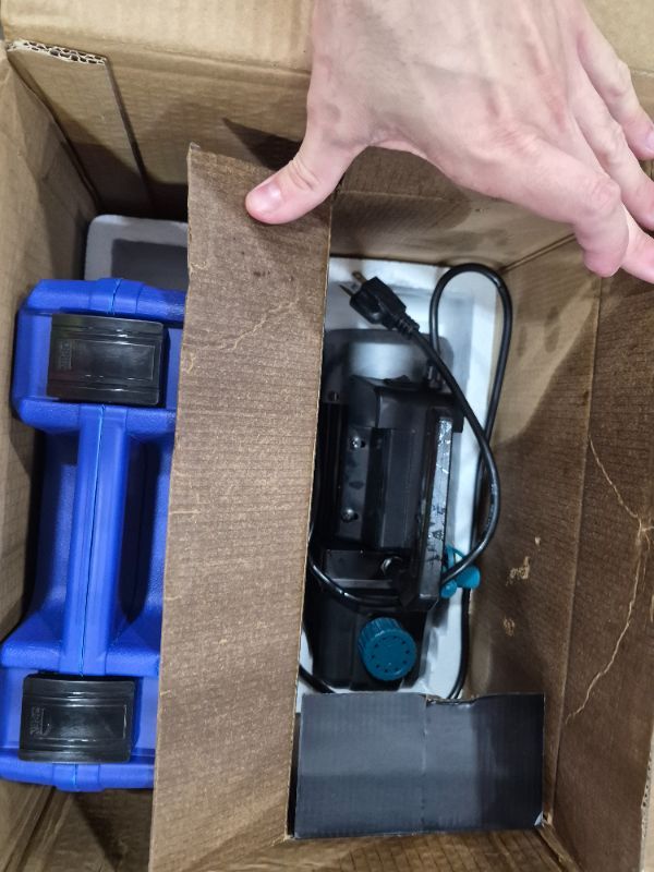 Photo 1 of **Parts Only** Orion Motor Tech AC Vacuum Pump and Gauge Set, 1/4 hp 3.5 cfm Vacuum Pump Manifold Gauge Kit with 3 Hoses Adapters & Accessories for R134a R12 R22 R502, A/C Vacuum Pump Kit for Auto HVAC Systems