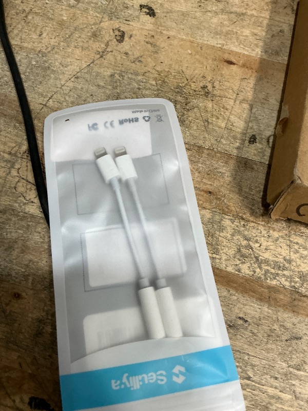 View 2 of [Apple MFi Certified] 2 Pack Lightning to 3.5 mm Headphone Jack Adapter, iPhone Aux Adapter Converter Dongle Audio Cable Compatible with iPhone 14 13 12 11 X XS 8 7