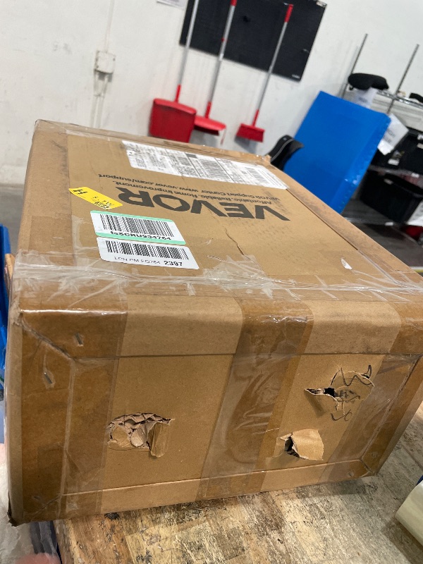Photo 1 of **FACTORY SEALED** VEVOR Magnetic Drill Press, 1400 W, 2 inch Boring Diameter, 0-750 RPM Speed, Reversible Direction, Mag Drill Press with 11 Core Bits, Electric Drilling Machine for Industrial and Home Improvement