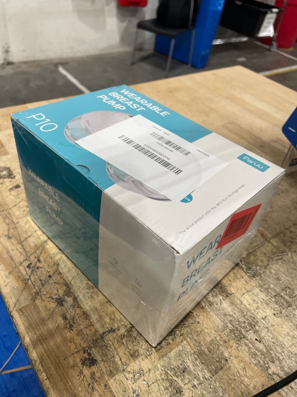 Photo 1 of **FACTORY SEALED**  Paruu P10 Old Version Hands-Free Breast Pump Wearable, 338mmHg Strong Suction, Low Noise, 4 Modes & 9 Levels, Electric Breast Pump Portable, Smart Display, 19/21/24/28mm Insert/Flange, 2 Pack (White)