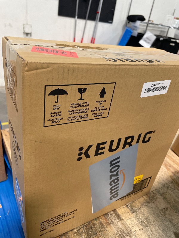Photo 1 of **FACTORY SEALED**  Keurig K-Mini Single Serve K-Cup Pod Coffee Maker, 6 to 12oz Brew size, with Cord Storage, Perfect for Small Spaces, Evergreen