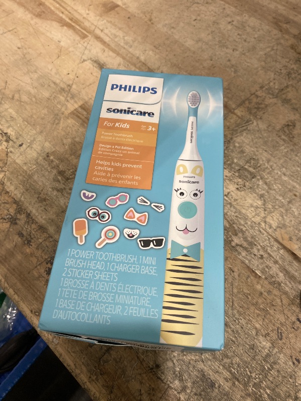 Photo 1 of **FACTORY SEALED** Philips Sonicare for Kids Design a Pet Edition, Corded Electric, HX3601
