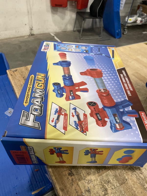 Photo 1 of **FACTORY SEALED** YEEBAY Target Game Set for Age 6, 7, 8,9,10+ Year Old Kids, Boys, Active Play Game with Soft Foam Balls and Scoring Target