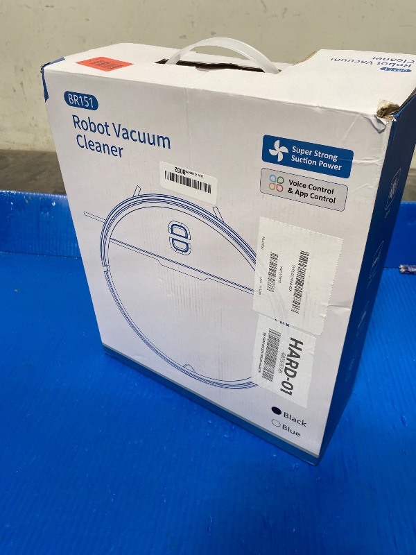 Photo 1 of **ITEMS FACTORY SEALED** Robot Vacuum and Mop Combo, 2 in 1 Robot Vacuum Cleaner with WiFi/App, Smart Robotic Vacuums with Strong Suction, Schedule, Self-Charging, Slim, Quiet, Ideal for Hard Floor, Pet Hair, Low Pile Carpet